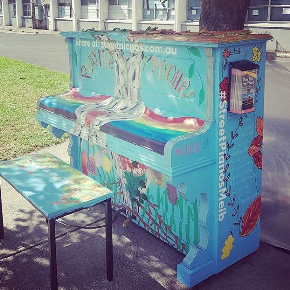 Australia pianos Public Pianos