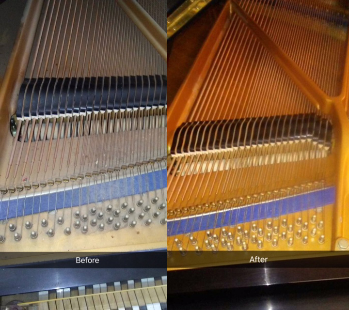 Piano Cleaning Piano Solutions LLC.
