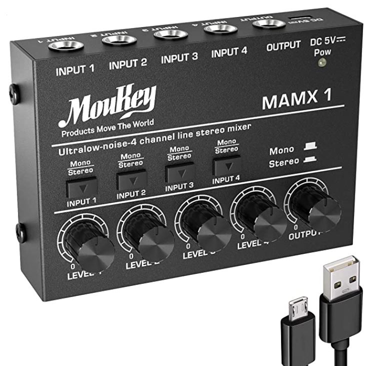 Moukey MAMX Mixer Review Piano Tone