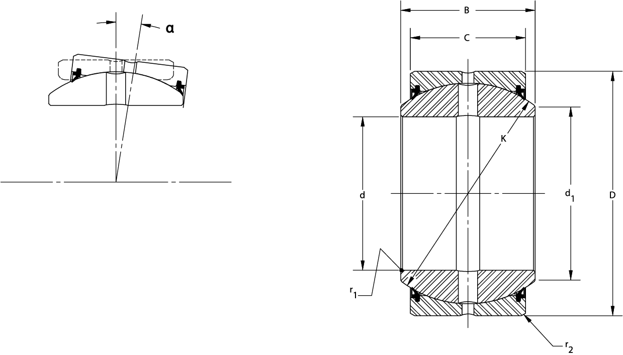 MB35SS Bearings PIB Sales