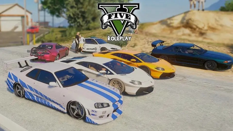 Datang Ke Suatu Tempat Balapan Liar - Meet Two Lamborghini - Gta V Roleplay - Bilibili