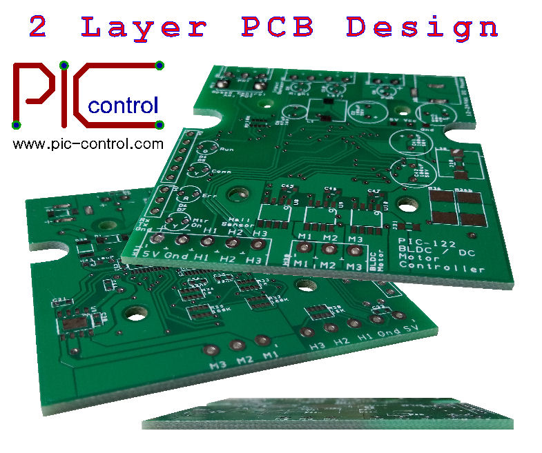 2 Layer PCB Design Singapore For Electronic Circuit