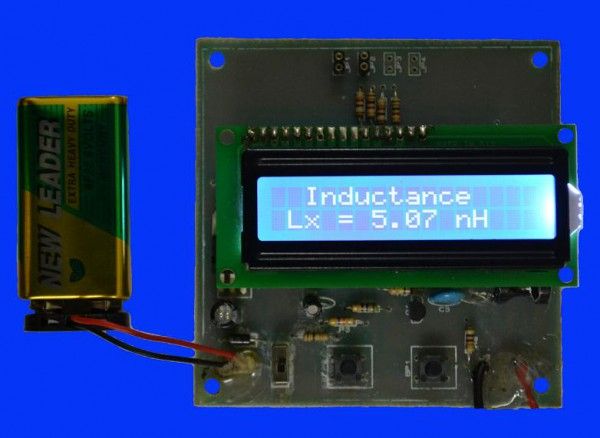 LC Meter based on PIC 16F628A