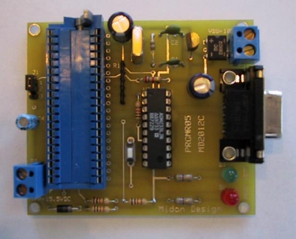 Build a Programmer for the 68HC705C8 MicroController