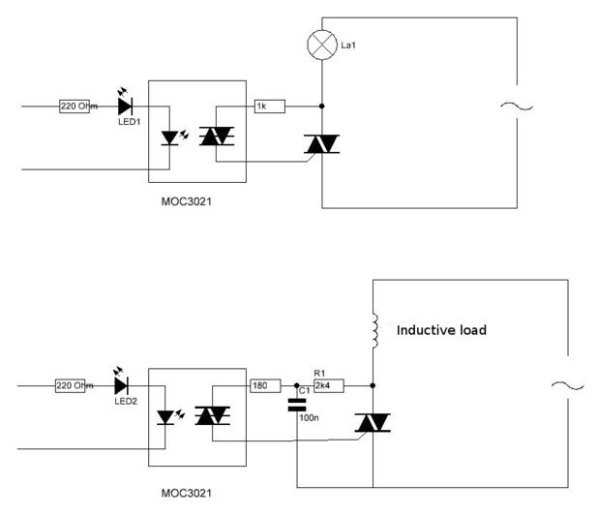 Arduino controlled light dimmer