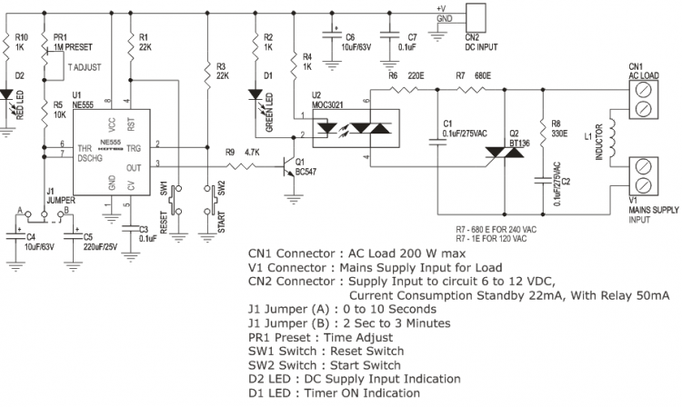 Automate Your Home Appliances with a 230VAC Timer Module