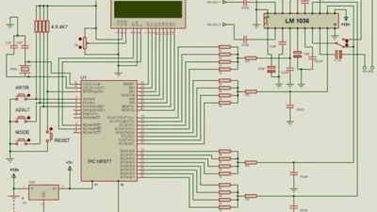 Digital Tone Control Schematic Diagram - Circuit Diagram