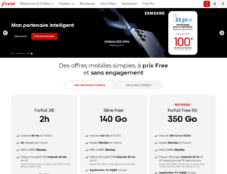 Access mobile.free.fr. Free Mobile : offres mobiles 5G/4G, téléphones