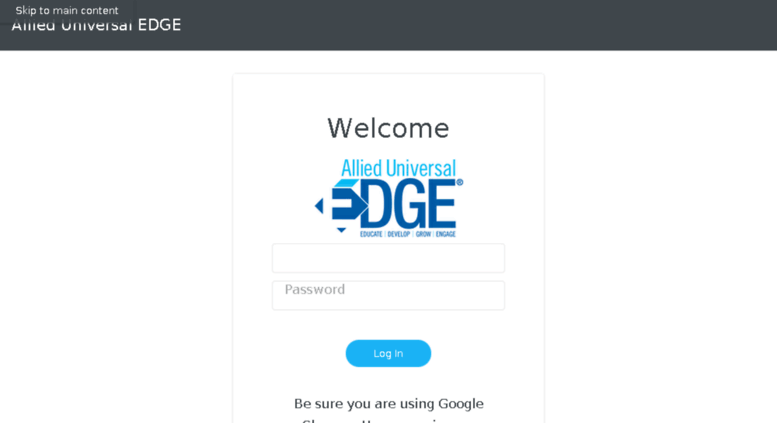 Access Login Or Register Allied Universal Edge