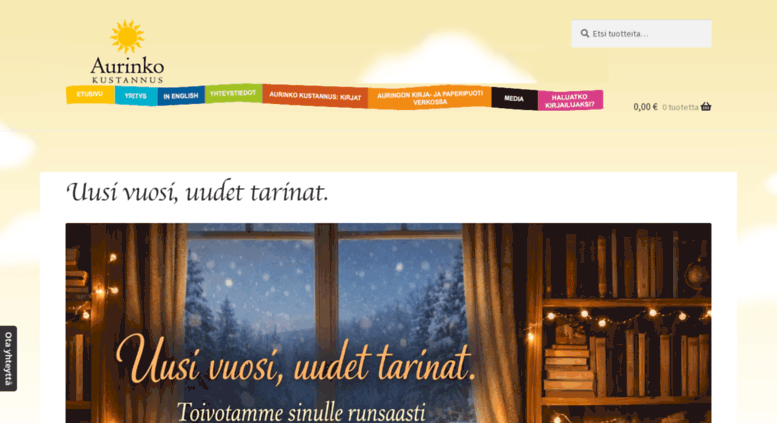 Access Aurinkokustannus.fi. Aurinko Kustannus