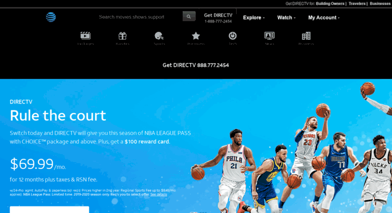 directv.com DIRECTV Official Site Call to Order 1-800-490-4388