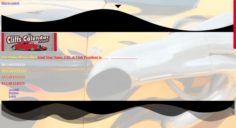 Access • Cliffs Calendar of 2020 Car Show Events