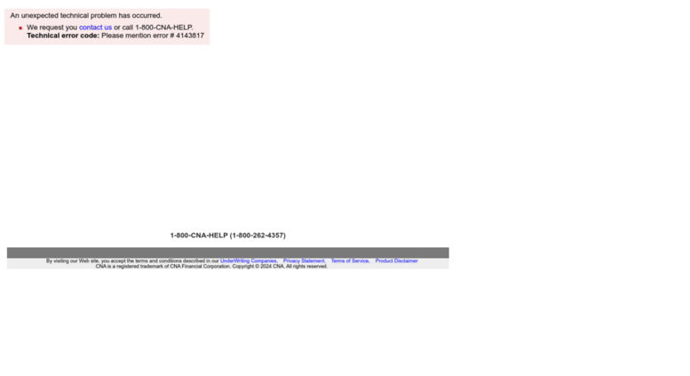 Access CNA Insurance for Agent and Brokers CNA Agent