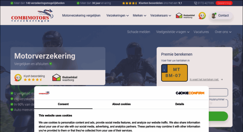 Access Combimotors Nl Combi Motors Verzekeringen L Vergelijk