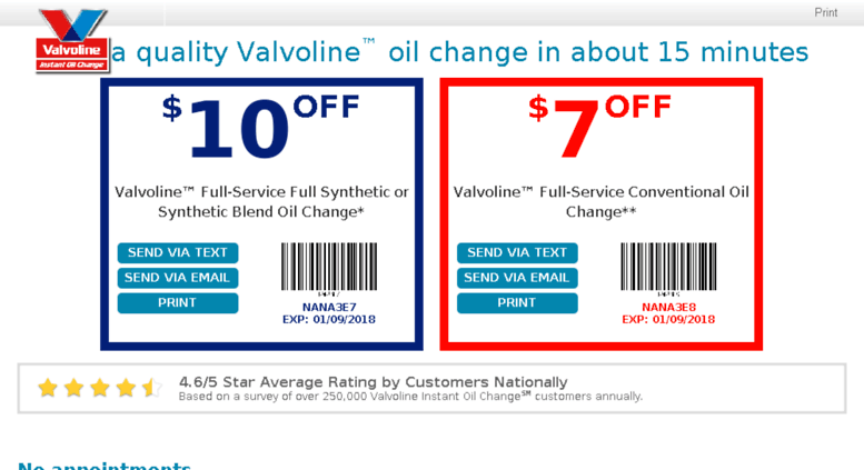 Access Oil Change Coupons Find a Valvoline Location Car Care Services