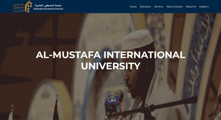 Access en.miu.ac.ir. English almustafa international university