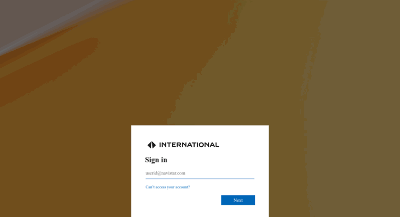 ess navistar connect Official Login Page [100 Verified]