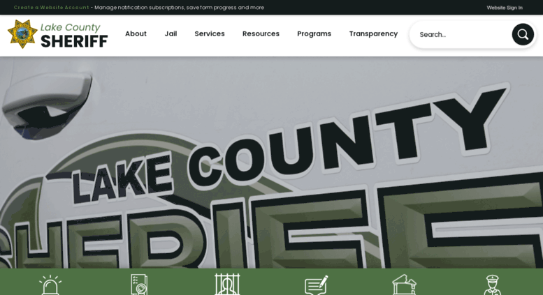 Access Lake County California Sheriff's Office