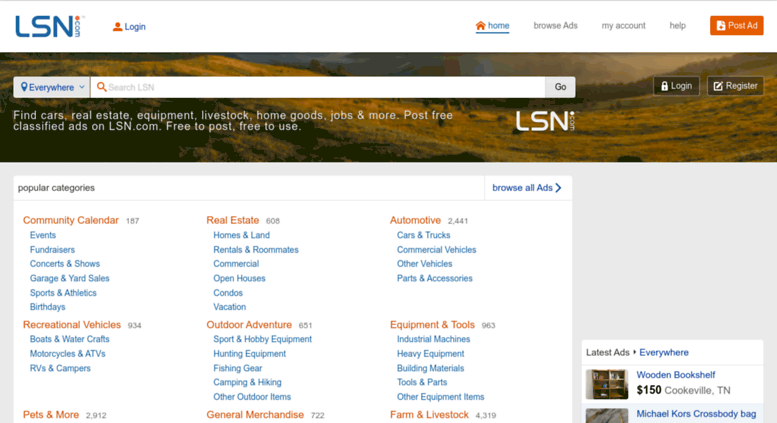 Access Local Sales Network Free Classified Ads On
