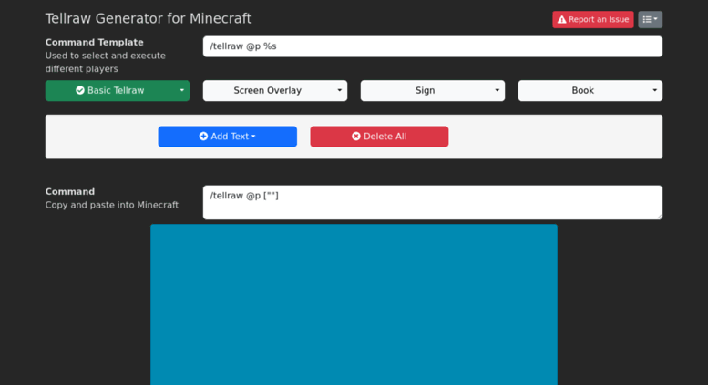 Minecraft Command Json Aviana Gilmore