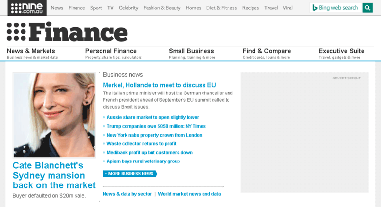 Access the new ninemsn News
