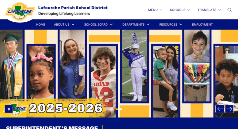 Access Home Page Lafourche Parish School District