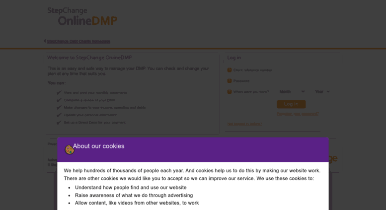 Access OnlineDMP login for existing clients