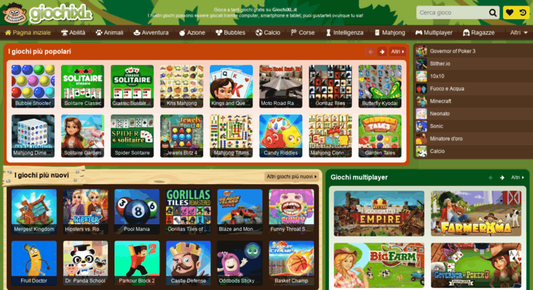 Access profilo.giochixl.it. Profilo ospite Giochi XL