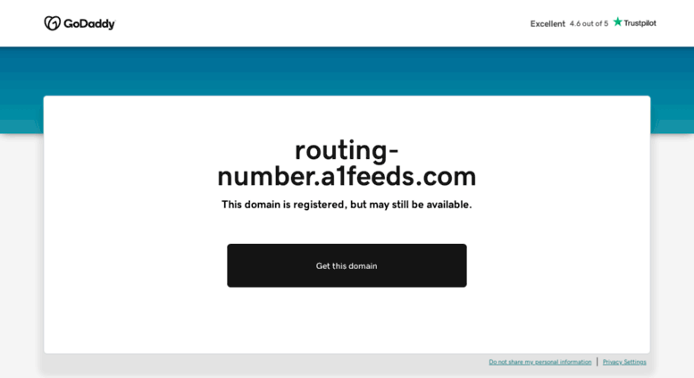 Access Routing Number A1feeds Com Routing Number