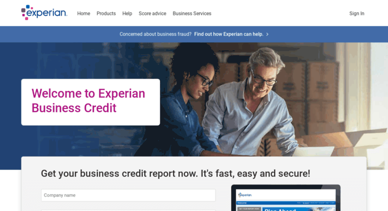 Access Experian Business Credit Reports and Scores