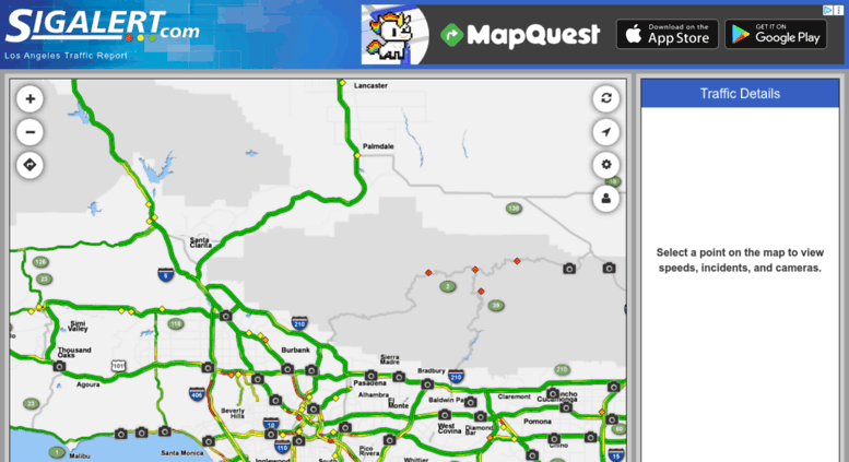 Sigalert Los Angeles Map 30 Sigalert Map Los Angeles Maps Online For You