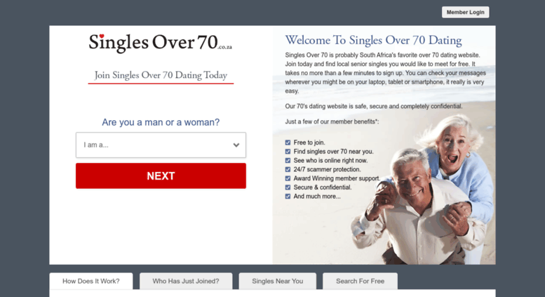 Singles Over 70 Dating Canada Senior Dating Join For.