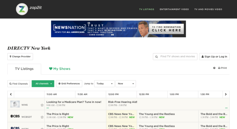 zap2it.com not responding Google Chrome Community