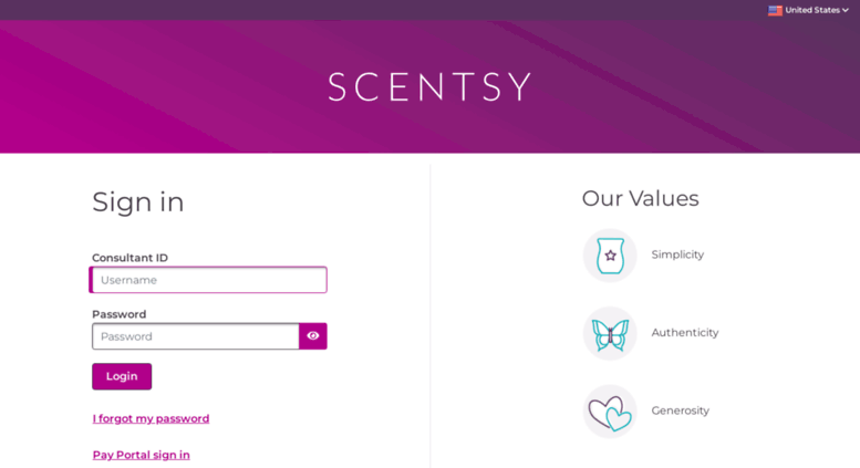 Scentsy Workstation Dashboard Projects Linguistics