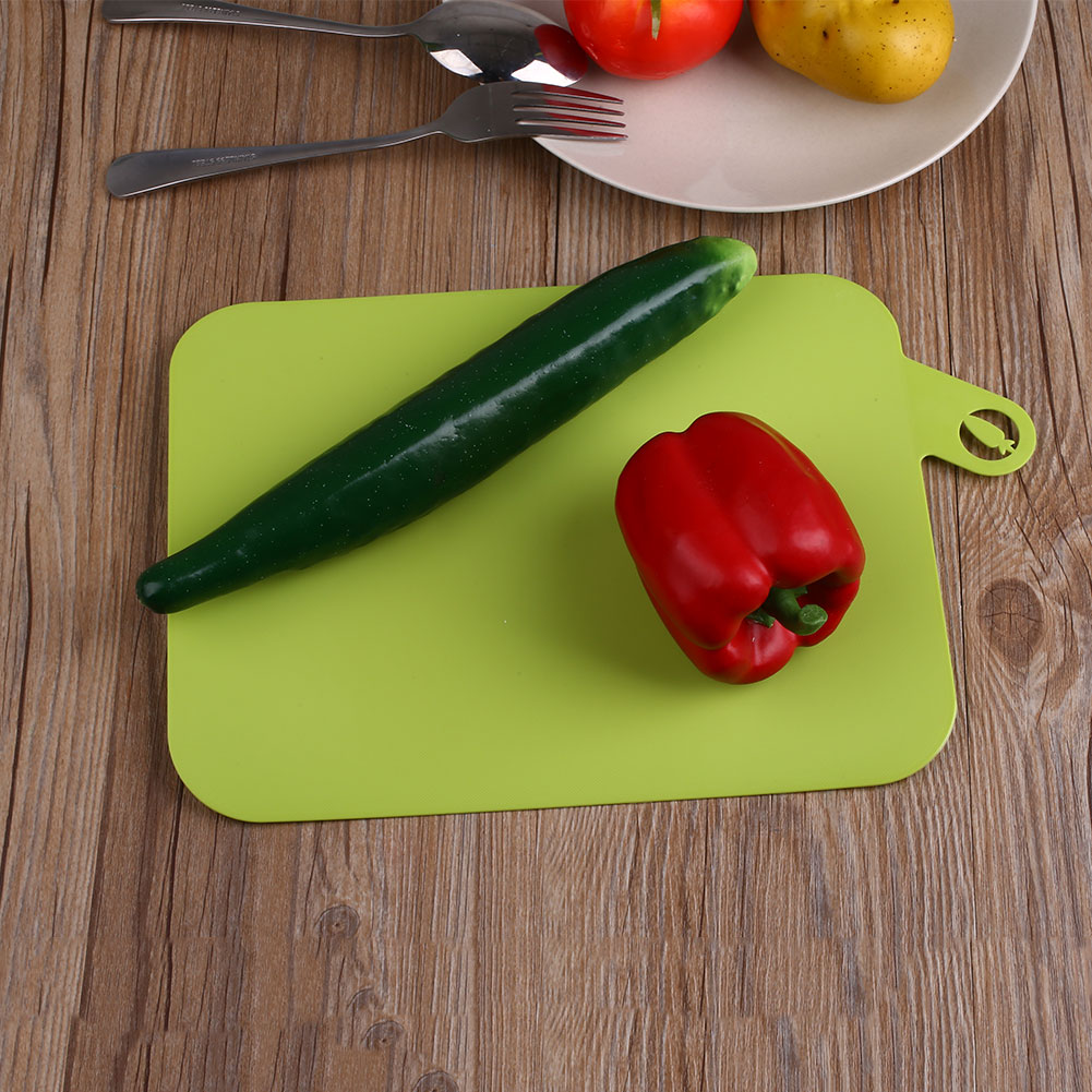 Practical Heat Resistant Silicone Hanging Chopping Cutting Board