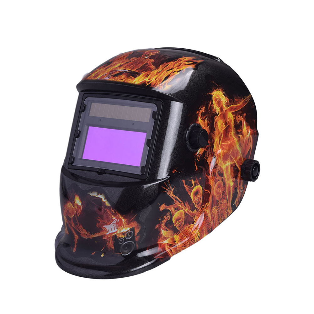 Auto Darkening Protective Welding Helmet Grinding Masks IR Protection