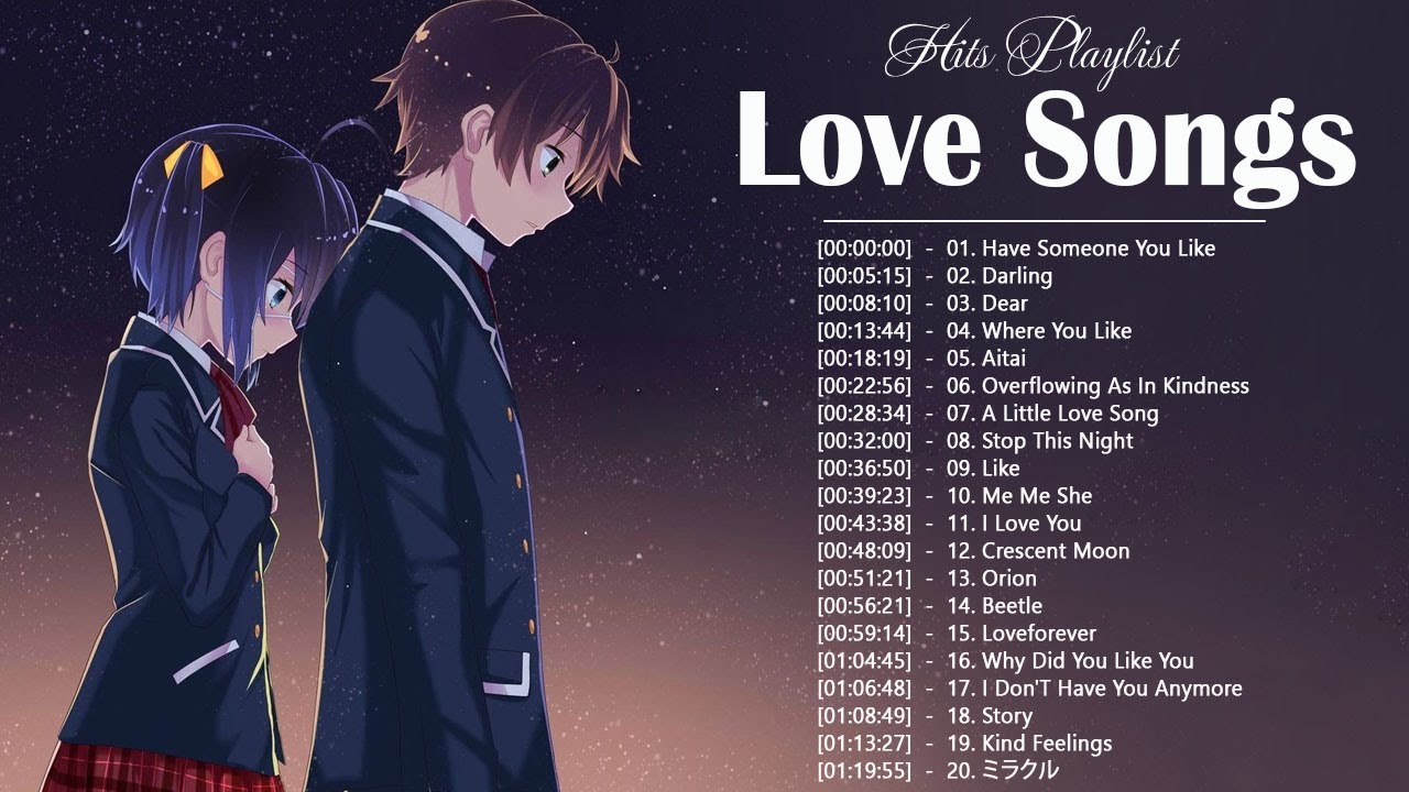 Details more than 75 anime love songs