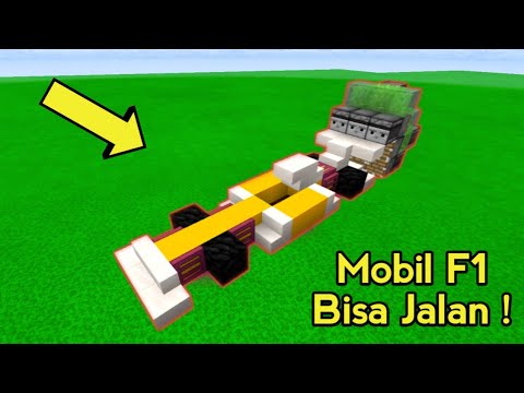Cara Membuat Mobil Balap F1 Bisa Jalan Di Minecraft - Bilibili