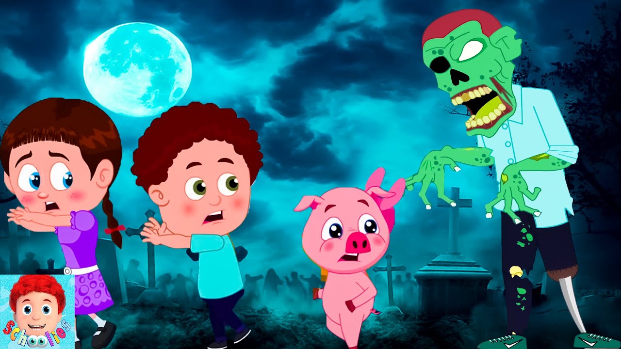 Cartoon Zombies For Kids