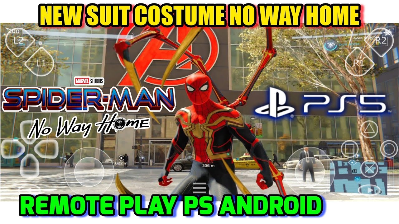 Game Spider-Man No Way Home Suit Costume Di Android Remote Play Ps5 - Bilibili