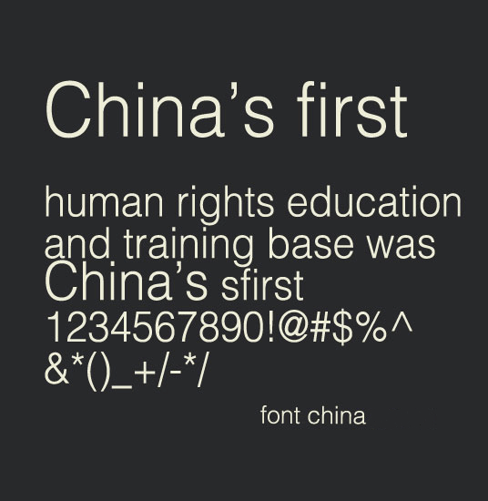 helvetica light Font Download Free Chinese Font Download