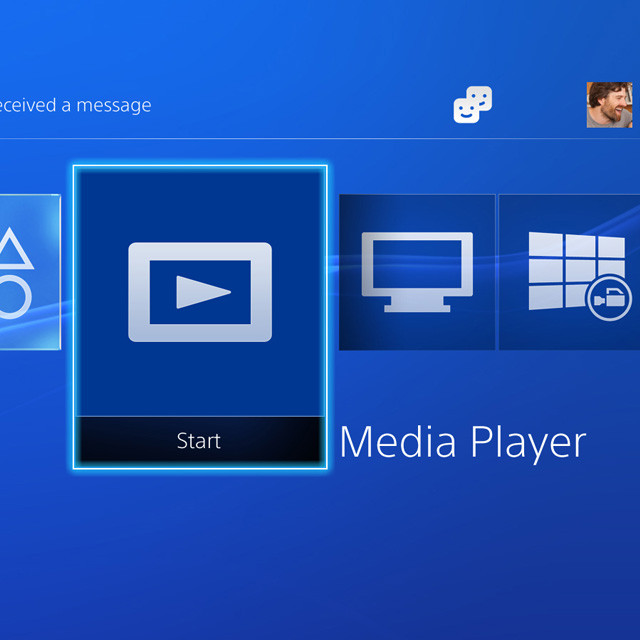 PlayStation 4 enfin un Media Player, mais très