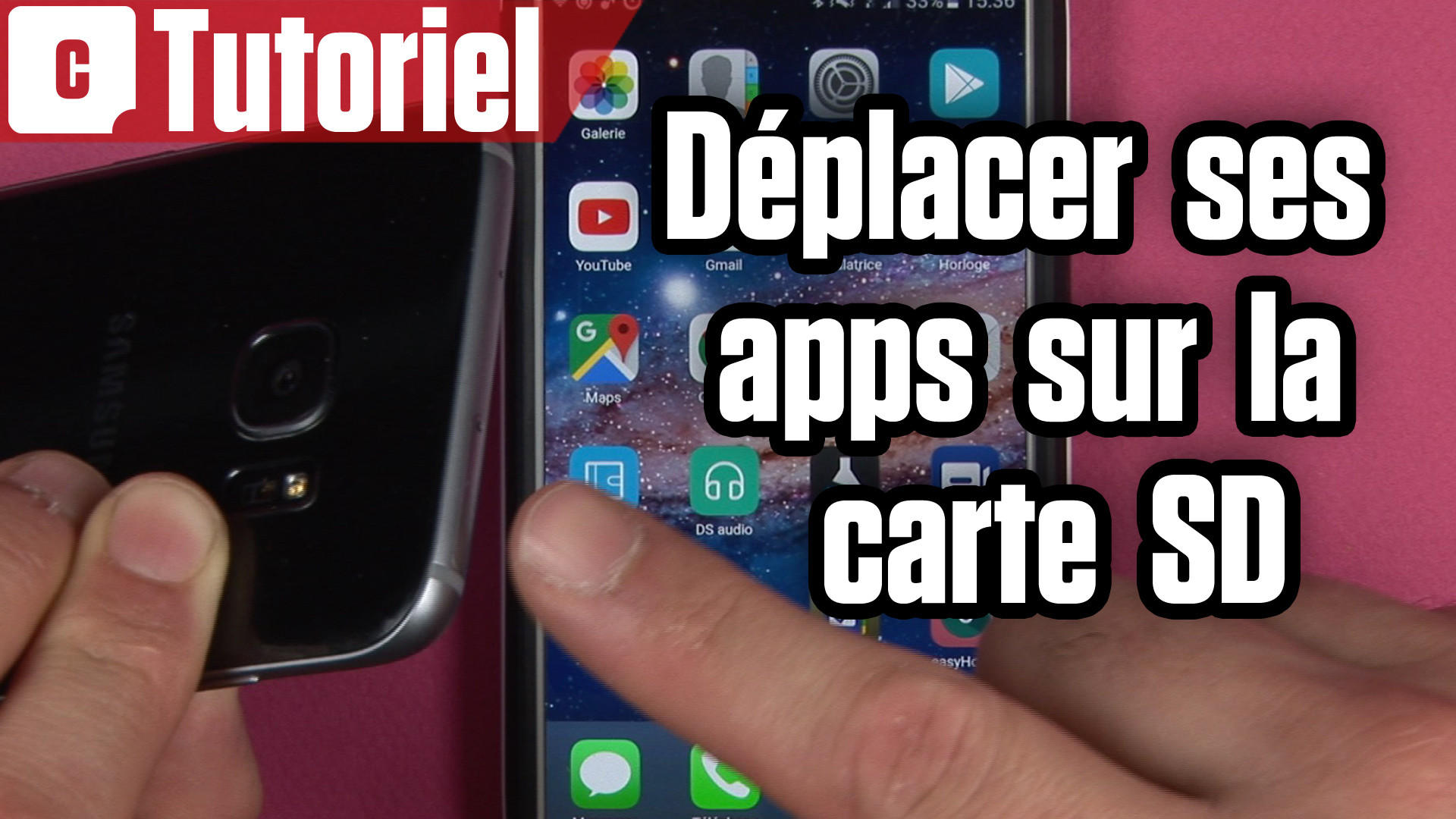Tuto comment déplacer les applications sur la carte SD