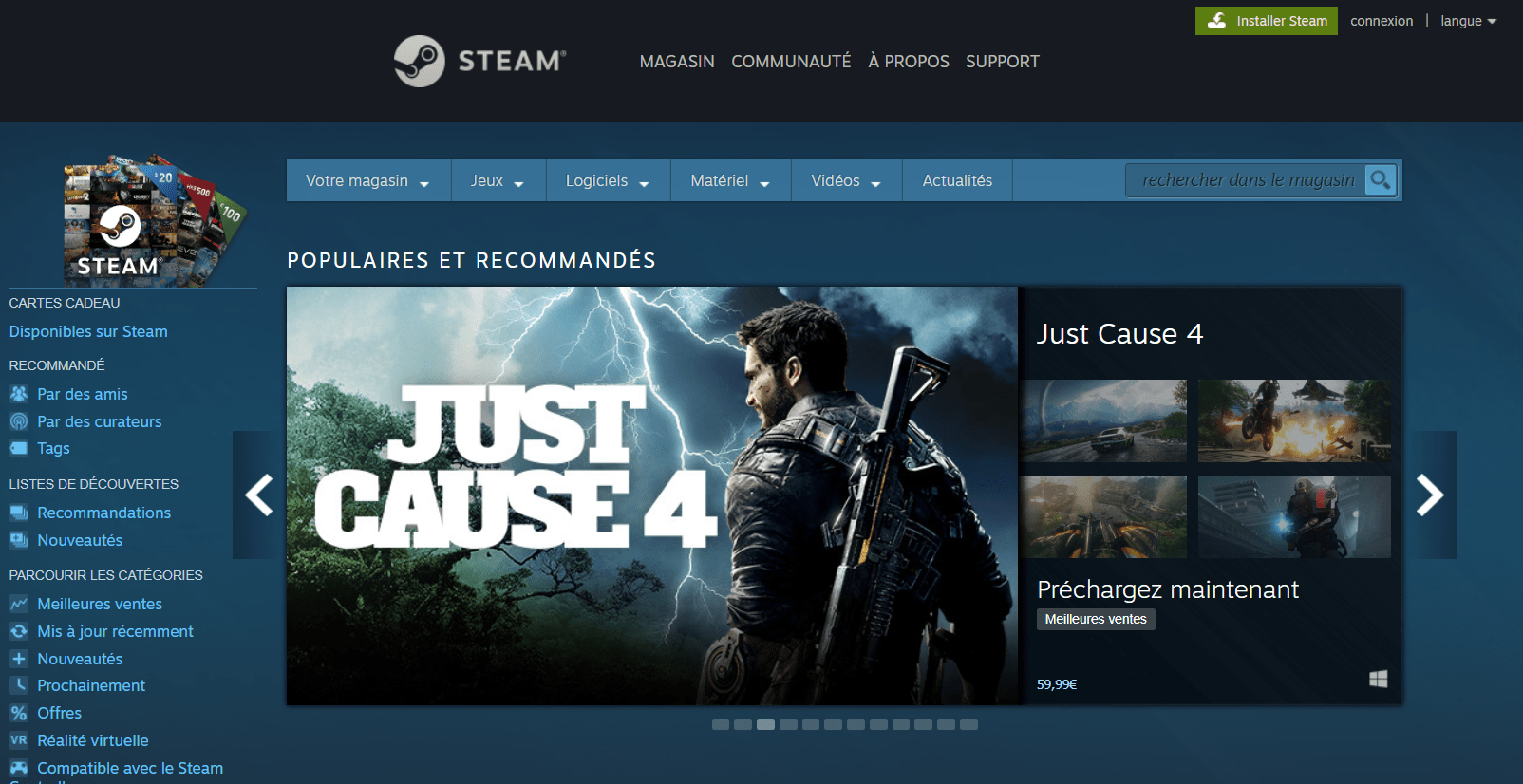 Comment télécharger et installer Steam sur PC gratuit Windows 11