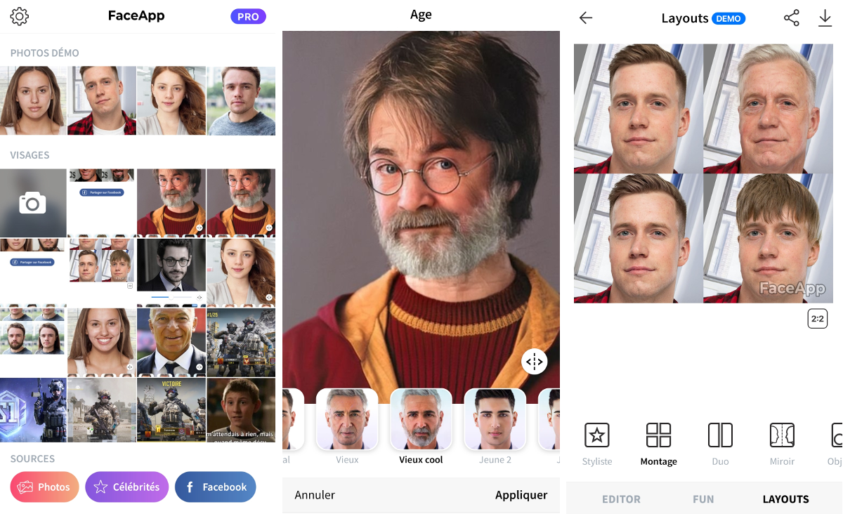 Télécharger FaceApp pour iOS téléchargement gratuit