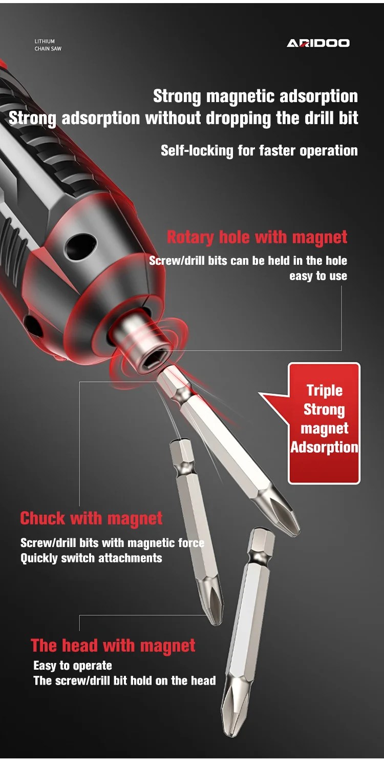German Multifunctional And Powerful Electric Screwdriver sonieya