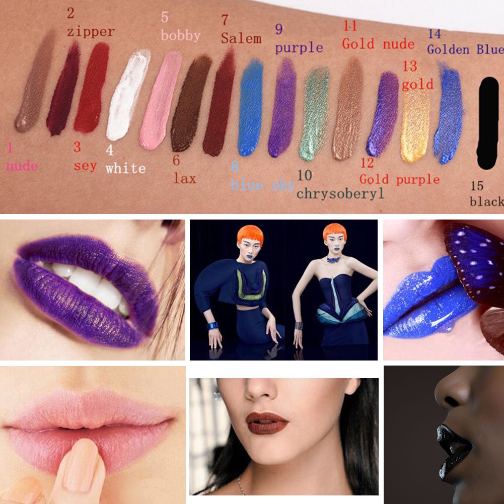 MAKEUP Waterproof LipLiquid Lipstick Long Lasting Lip Gloss Matte