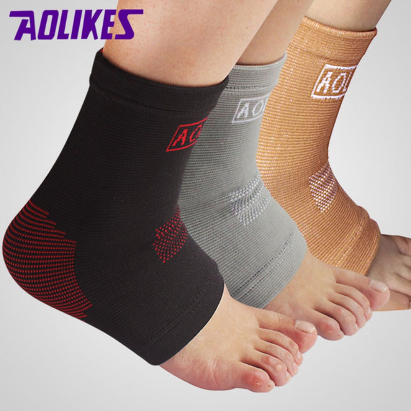 Ankle Support Brace Elastic Neoprene Wrap Sock Sleeve Sports Sprain
