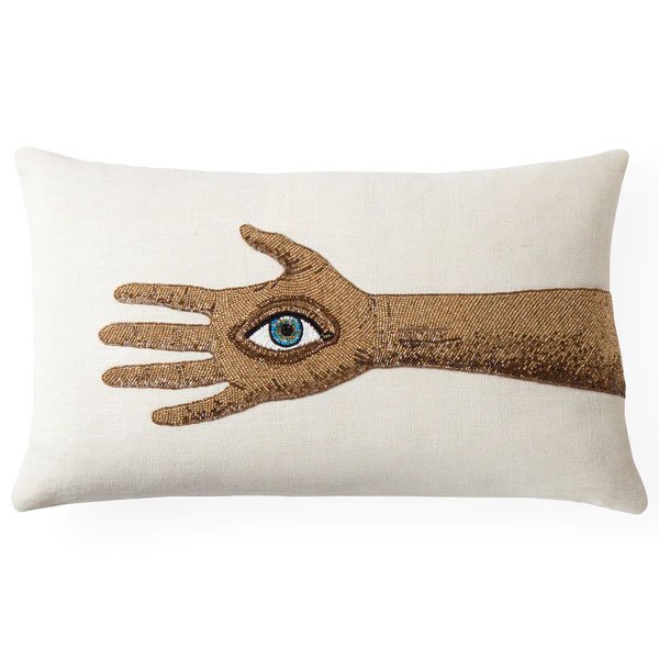 Kissen Palmistry Beaded Pillow (50x30cm) von Jonathan Adler erkmann
