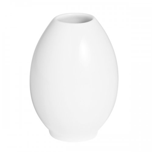 Vase Oval Weiß (8,5cm) von Meissen
